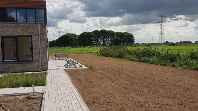 Inzaaien Hekelingen1 Gras aanleg