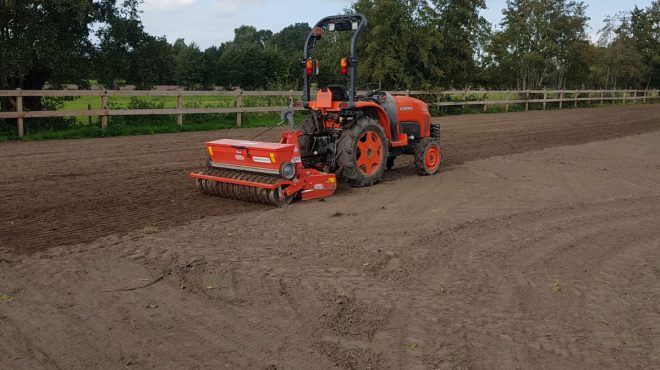Gras zaaien Lunteren Gras zaaien omgeving Barneveld